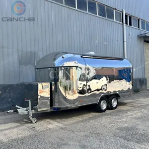 Camion de camping-car de voyage familial personnalisé, remorque alimentaire mobile électrique entièrement équipée - Product Image 1