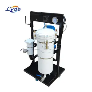 Good filtration decolorization use turbine oil cleaning portable machine