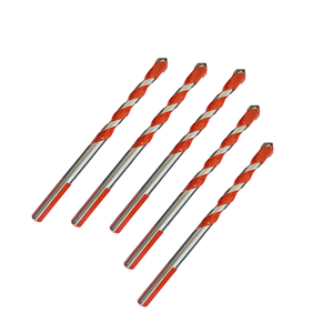 Juego de Brocas Centrales de Cerámica Evian Modelo ET005 de 10 mm, Carburo de Tungsteno YG6X, Vástago Triangular de 5/6/8/10/12 mm, para Azulejos, Vidrio y Mampostería, Color Negro - Product Image 6