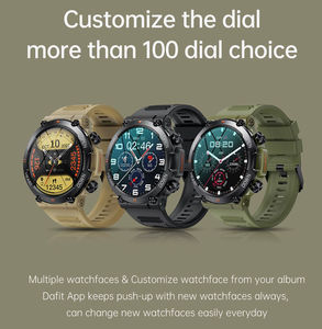 Reloj inteligente a color DF K56PRO para hombre, reloj táctico impermeable para exteriores. - Product Image 1