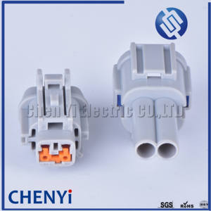 2 Pin araba su geçirmez oto elektrik soketi <span class=keywords><strong>2.2</strong></span> erkek veya kadın sis farları priz kitleri juke DRL için 6185-0867 6188-0554 - Product Image 5