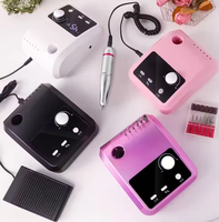 2026 Ponceuse à ongles électrique personnalisée 45000 tr/min, machine à ongles électrique avec kit de bits pour manucure en salon et à domicile 204