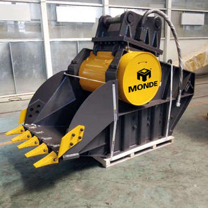 Benna Frantumatrice Idraulica per Escavatore, Accessorio per Frantumazione di Calcestruzzo e Pietra - Product Image 4