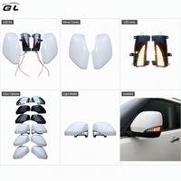 Coque de rétroviseur avec clignotant LED pour Patrol Y62 2010-2023, coque de rétroviseur blanche, ensemble