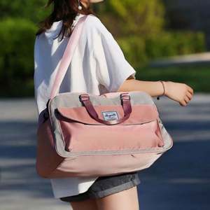 Bolsa de Viaje de Poliéster Impermeable de Gran Capacidad con Diseño Nuevo, Bolsillo Interior con Cremallera, Logotipo Personalizado, Estilo Casual y Deportivo - Product Image 6