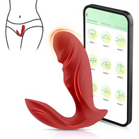 Vibrateur Invisible Connecté via Application pour Femme, Dispositif Personnel de Bien-être Portable, Vente en Gros pour Adultes, Écologique, USB