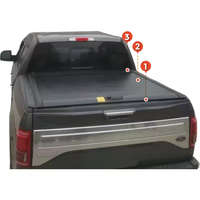 Couverture de benne de pick-up rétractable pour Changan Hunter, couvre-benne pour Tundra Hilux Tacoma BT50 Ranger Jac T9 T8