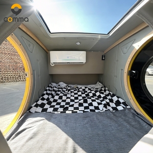 Remolque de Viaje Ligero Tipo Camper Pod, Mini Caravana para Campamentos Familiares y Viajes por Carretera, Fabricante - Product Image 2