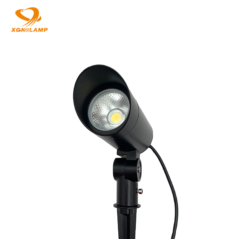 XGNLAMP COB3W 5W IP65 LED Aluminum Landscape Spike Lights Garden Spot Light for Outdoor Use