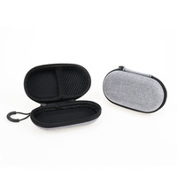 Sac de transport rigide en nylon EVA, étanche, antichoc, boîte de rangement protectrice pour appareil photo, écouteurs, chargeur, batterie externe, téléphone portable