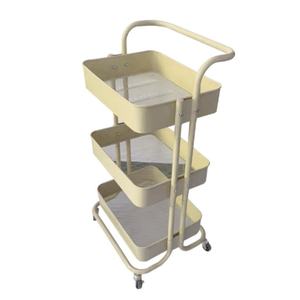 Carrito de Almacenamiento de Acero de Diseño Moderno, Carrito Metálico Económico en Todos los Colores para Salón de Belleza, Pastelería, Restaurante, Muebles para el Hogar - Product Image 5