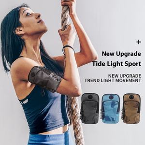 Sac de bras de sport imperméable et tendance pour téléphone portable, idéal pour le jogging, le fitness en extérieur et la course à pied, avec ceinture de maintien pour cheveux – Vente en gros personnalisée - Product Image 6