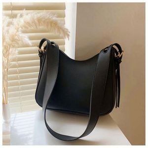 Sac à bandoulière pour femme I-0542 en cuir PU, fermeture éclair simple, 6 pouces, pour usage quotidien - Product Image 2