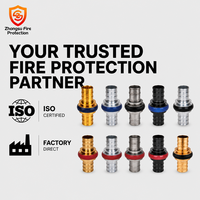 Raccord de tuyau d'incendie professionnel Machino avec queue dentelée et manchon en aluminium pour la lutte contre les incendies marins et industriels et les opérations de sauvetage.