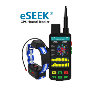Traceur GPS pour chiens eSEEK avec portée de 15 km, lumière nocturne haute intensité, application Android 13, traceur pour 20 chiens - Product Image 1