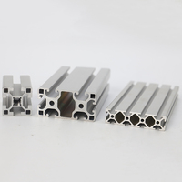 Profilés d'extrusion en aluminium industriels personnalisés de fabricant de la Chine fente en T CNC 2020 3030 4040 4080 profilé en aluminium