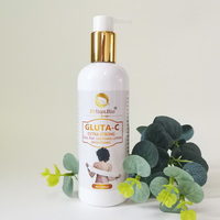 Erlianbio glutathion vitamine c lueur rapide Blanchiment de la peau Lotion pour le corps vente en gros 250ml lotion gluta-c