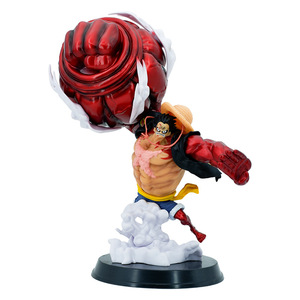 Haute qualité japonais 30cm quatre vitesses fantôme <span class=keywords><strong>Luffy</strong></span> modèle secouer grand poing jouet ornement Action Anime Figure - Product Image 1