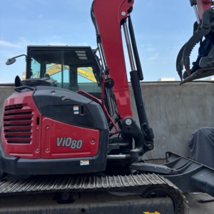 Yanmar Vio80 Origineel Japanse rupsgraafmachine 8 ton Sterke motor YANMAR <span class=keywords><strong>80</strong></span> Gebruikt 8 ton graafmachine - Product Image 1