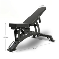 Banc de musculation réglable en métal pour presse à épaules et presse à poids, équipement de gym commercial, fourni par l'usine