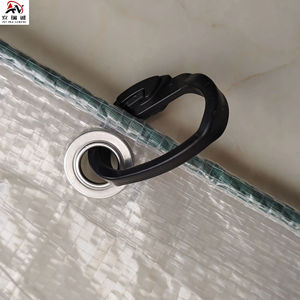 Clips en plastique agricole <span class=keywords><strong>pour</strong></span> relier les filets d'ombrage, crochets en C noirs, connecter les œillets avec un filet métallique - Product Image 4