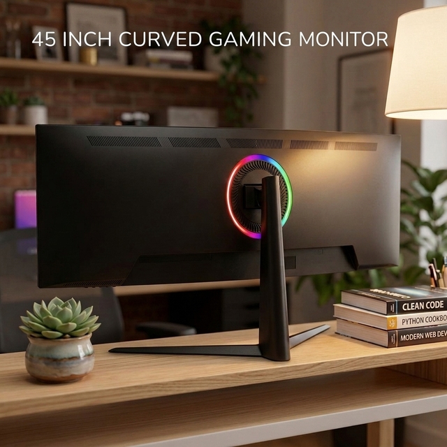 45 Inch 165Hz HVA  5120 * 1440 32:9 10b100% SRGB 1500R Monitor, Available in Stock for Quick Delivery  Curved Gaming Monitor