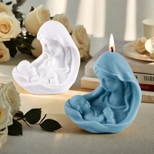 Molde de Silicona para Velas Aromáticas TangChu Baby in Arms, para Bautizo, Cumpleaños o Homenaje Familiar - Product Image 4