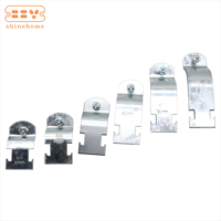Collier de serrage en U de 25 mm, fixation en acier galvanisé pour canal de montage, pince pour conduit de canalisation