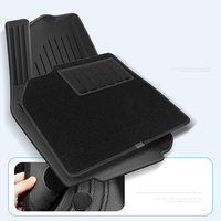 Tapis de sol de voiture 3D personnalisé en TPE, imperméable et antidérapant, pour Tesla New Model Y, motif Piano Stripe/Standard Court 2025, moulage par injection