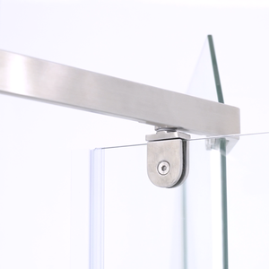 <span class=keywords><strong>Cabine</strong></span> <span class=keywords><strong>de</strong></span> <span class=keywords><strong>douche</strong></span> d'angle moderne à <span class=keywords><strong>porte</strong></span> battante rectangulaire avec cadre en aluminium sans cadre et verre trempé <span class=keywords><strong>de</strong></span> 6 mm ou 8 mm - Product Image 3