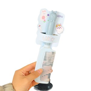 Nouvelle Brosse à Cheveux en Plastique Parfumée au Blé, Grande et Épaisse, à Motif Dessin Animé, pour la Beauté et l'Usage Quotidien - Product Image 5