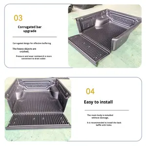 Подходит для Mitsubishi L200 Triton 2024 и 2025 пикап кровать лайнер грузовой ящик лайнер роскошный дизайн для автомобилей - Product Image 3