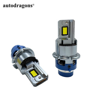 ชุดไฟหน้ารถยนต์ LED อัจฉริยะ 1:1 ดีไซน์ซุปเปอร์ดีโค้ดดิ้ง 70W 7000LM 6500K คุณภาพระดับ OS ชิป CSP 3570 รุ่น D2S D2R D4S D4R พร้อมพัดลม - Product Image 4