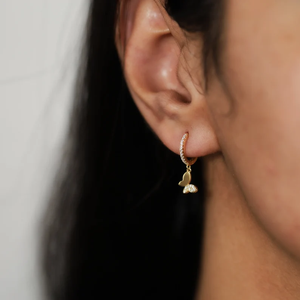 Boucles d'oreilles pendantes élégantes en forme de papillon avec diamants, en or massif 14 carats, diamants naturels, bijoux fins et délicats, cadeau quotidien pour femme - Product Image 6