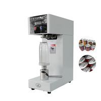Machine de scellage automatique intelligente pour canettes, non rotative, pour gobelets en plastique, bouteilles de boissons, boîtes de conserve, pots, canettes de bière