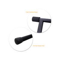 K-721B Adjustable Rubber & Metal Multi-Angle Locking Mechanism Universal Compatibility Double-X Keyboard Piano Stand