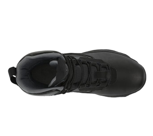 TSB78 Black men outdoor sports <b>hiking</b> long high top Customized Black Long <b>Boots</b> - Product Image 2