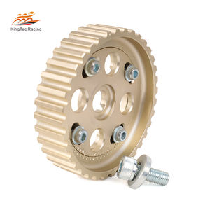 4A 4AGE เกียร์บิลเล็ต16V 6061อลูมิเนียมเฟืองจับเวลาสำหรับการปรับแต่งเครื่องยนต์โตโยต้าโคโรล่า AE82 AE92 AE86คาริน่า - Product Image 5