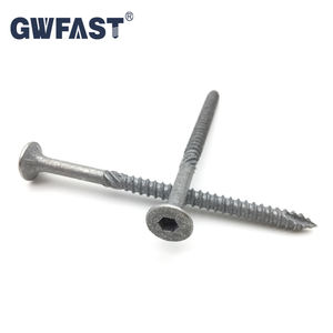 สกรูหัวแตรเหล็กชุบสังกะสี ขนาด 14Gx50 มม. 75 มม. 100 มม. 125 มม. แบบขันด้วยประแจ (มาตรฐาน AS3566 <span class=keywords><strong>นิ้ว</strong></span>/เมตริก) - Product Image 3