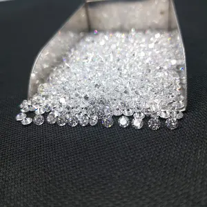Wholesale 0.7mm-3mm man made Melee Loose Diamond Synthetic China Created HPHT CVD Lab Grown Diamond