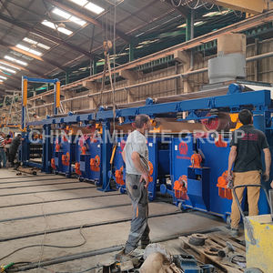 เครื่องผลิตแผ่นซีเมนต์สำหรับผนังและหลังคาประหยัดพลังงานแบบกลุ่ม Amulite ประเทศจีน - Product Image 2