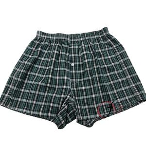 कस्टम पुराने फैशन उच्च कमर बॉक्सर बटन मक्खी बॉक्सर पुरुषों के आराम से अंडरवियर अवकाश पुराने आदमी के कपड़े पहनते हैं - Product Image 1