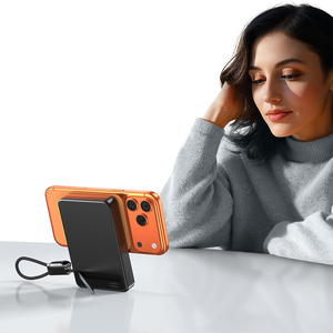 <span class=keywords><strong>Batería</strong></span> Externa Portátil de Alta Capacidad 10000mAh Qi2.2 25W de Estado Semisólido, Cargador Inalámbrico Magnético con Cable Integrado - Product Image 2
