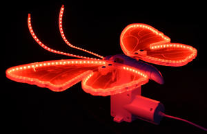 Modernes Design Wasserdichte IP65 Motiv-LED-Schmetterlingslampe mit Bewegung Event-Party-Dekorationen LED-Hochzeitsbeleuchtung - Product Image 6