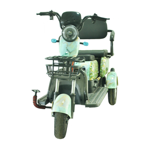 Triciclo Eléctrico <span class=keywords><strong>con</strong></span> Pantalla Digital, 500W, Neumático Antipinchazos 300-8, Freno de Tambor Delantero y Trasero, Controlador 12T, <span class=keywords><strong>Silla</strong></span> para Bebé - Product Image 3