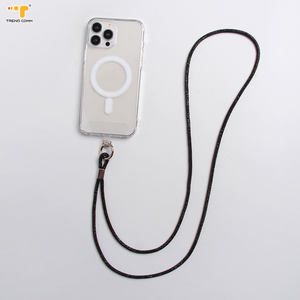 Lanière de téléphone <span class=keywords><strong>portable</strong></span> légère en polyester avec boucle métallique, sangle de poignet <span class=keywords><strong>portable</strong></span>, <span class=keywords><strong>collier</strong></span> suspendu 12 cm pour <span class=keywords><strong>iPhone</strong></span> - Product Image 4