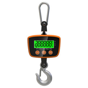 300gKg 500Kg Balance orange noire Crochet en alliage d'aluminium Balance de pesée numérique Balance suspendue - Product Image 1
