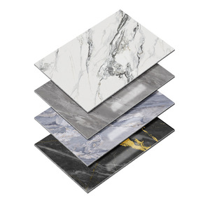 Export Stone Plastic <b>Paint</b>-Free Board Printing Light Luxury Gilding Slate Pattern Fireproof Background Wall UV Board Marble - Product Image 4