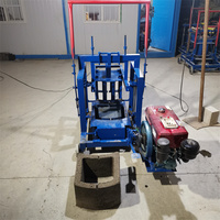 Petites machines de fabrication de briques 4-25 pour la production de blocs de terre