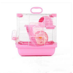 Gabbia per criceto di lusso a due piani a forma di castello a due scelte dotata di tutte le esigenze del criceto - Product Image 4